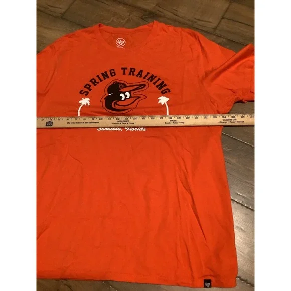 47 Brand Orioles Spring Training Grapefruit League T-Shirt Mens XXL - Picture 4 of 5
